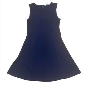 Fleur Bleue Size Small Navy Sleeveless Dress